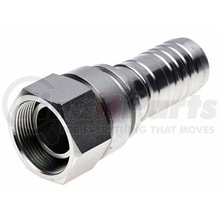 G18170-0606 by GATES - Female JIC 37 Flare Swivel (Stainless Steel Spiral)