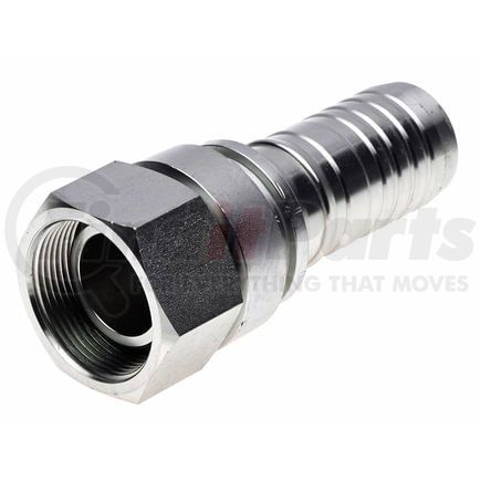 G18170-2424 by GATES - Female JIC 37 Flare Swivel (Stainless Steel Spiral)