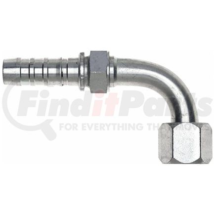 Gates G20150-1216 Hydraulic Coupling / Adapter Female MegaSeal Swivel - 90 Bent Tube (GlobalSpiral)