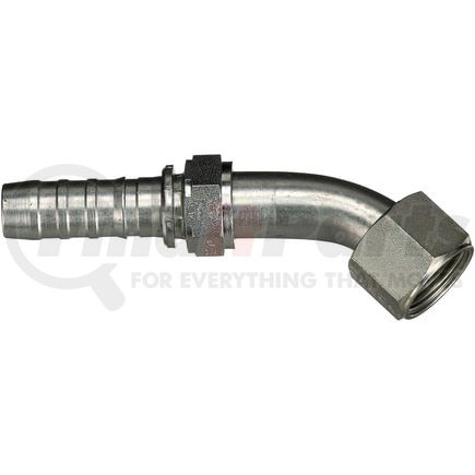 Gates G20174-1620 Hydraulic Coupling / Adapter Female JIC 37 Flare Swivel - 45 Bent Tube (GlobalSpiral)