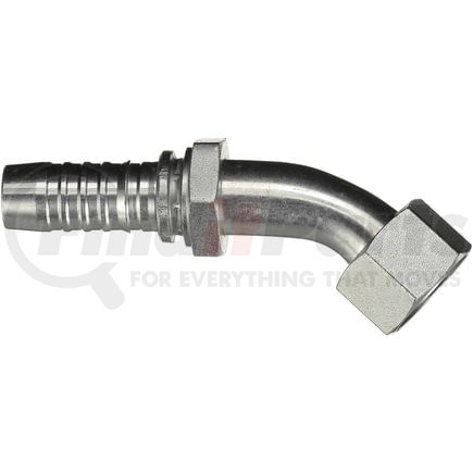Gates G20234-1616 Hydraulic Coupling / Adapter Female Flat-Face O-Ring Swivel - 45 Bent Tube (GlobalSpiral)
