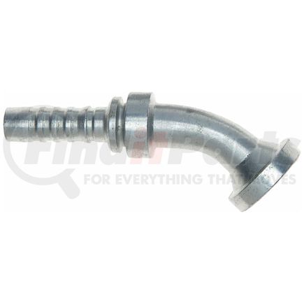 Gates G20307-1010 Hydraulic Coupling / Adapter Code 61 Komatsu Style O-Ring Flange - 45 Bent Tube (GlobalSpiral)
