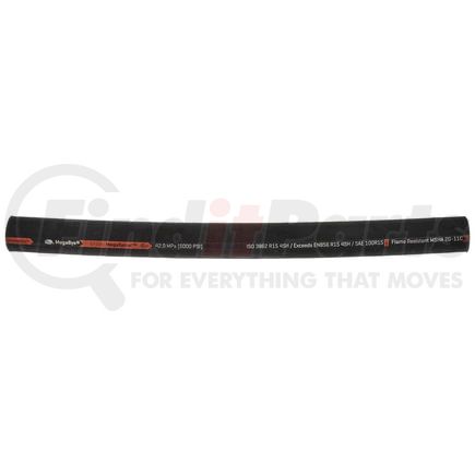 85469 by GATES - Hydraulic Hose - Black, 1.53" Outside Diameter, Synthetic Rubber