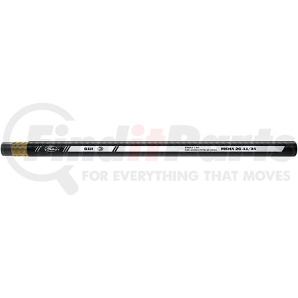 Gates 85936 Hydraulic Hose 50 ft. High Temperature 1-Wire Braid Hydraulic Hose, 1-1/2" ID x 1.96" OD, 725 psi Max WP