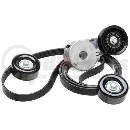 90K38104A by GATES - Complete Serpentine Belt Drive Component Kit