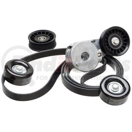 90K38104C by GATES - Complete Serpentine Belt Drive Component Kit