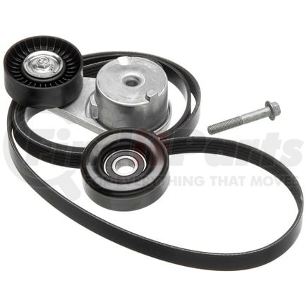 90K38164 by GATES - Complete Serpentine Belt Drive Component Kit