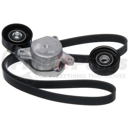 90K38308 by GATES - Complete Serpentine Belt Drive Component Kit