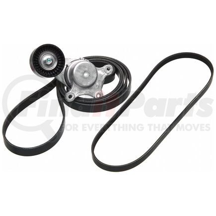 90K38485B by GATES - Complete Serpentine Belt Drive Component Kit