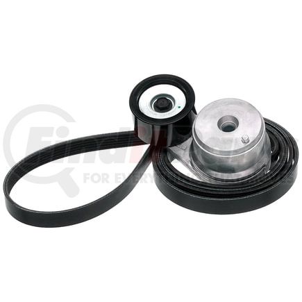 90K38511HDB by GATES - FleetRunner Heavy-Duty Serpentine Belt Drive Component Kit