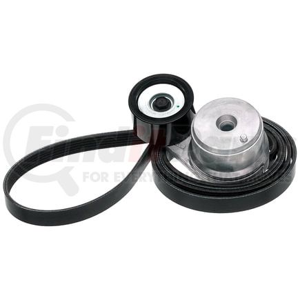 90K38511HDC by GATES - FleetRunner Heavy-Duty Serpentine Belt Drive Component Kit