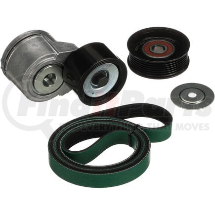 90K38610HDE by GATES - FleetRunner Heavy-Duty Serpentine Belt Drive Component Kit