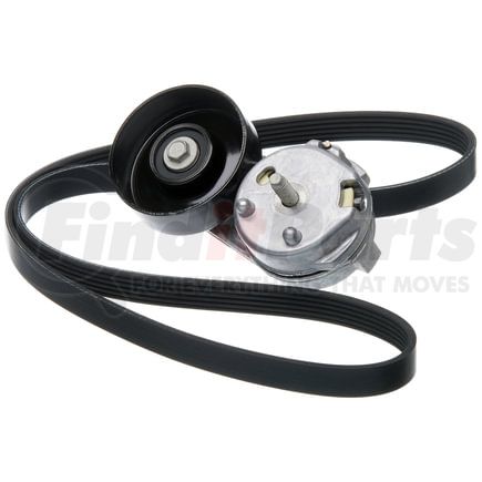 Gates 90K39052 Serpentine Belt Drive Component Kit Complete Serpentine Belt Drive Component Kit