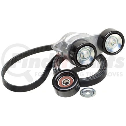 90K39142 by GATES - Complete Serpentine Belt Drive Component Kit