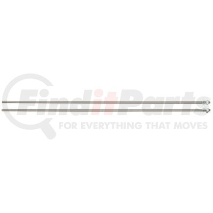 A35001-2407 by GATES - Steel Pwr Steering & Trans. Oil Cooler Tubing - Male O-Ring