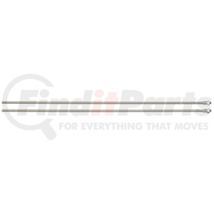 A35001-2416 by GATES - Steel Pwr Steering & Trans. Oil Cooler Tubing - Male O-Ring