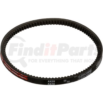 AX20 by GATES - Tri-Power Classical Section Molded Notch V-Belt