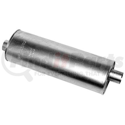 22677 by WALKER EXHAUST - Quiet-Flow SS Direct Fit Exhaust Muffler 3" Inlet (Inside)  3" Outlet (Outside)