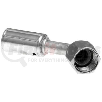 G472021010 by GATES - Female SAE 45 Flare Swivel - 45 Bent Tube - Aluminum (PolarSeal II ACB)