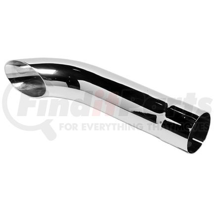 29206 by WALKER EXHAUST - Heavy Duty Exhaust Stack Pipe 4" Inlet (Inside)  4" Outlet (Inside)