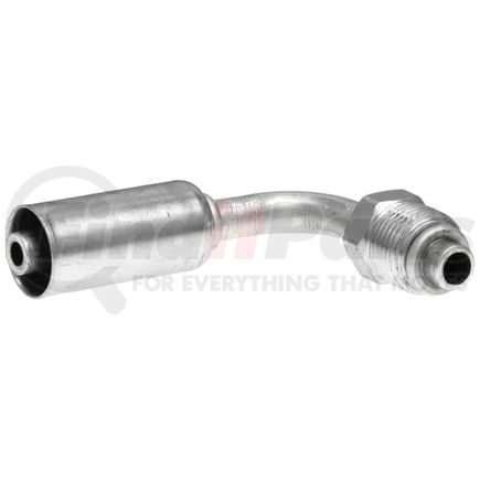 G475850806 by GATES - Male SAE Tube O-Ring Nut - 90 Bent Tube - Aluminum (PolarSeal II ACB)