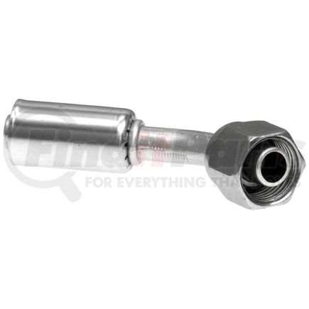 G475910806 by GATES - Female SAE Tube O-Ring Nut Swivel - 45 Bent Tube - Aluminum (PolarSeal II ACB)