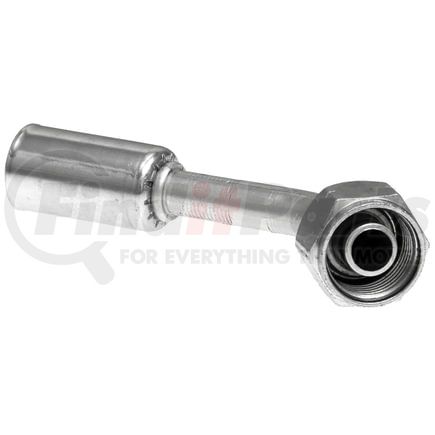 G475940618 by GATES - Female SAE Tube O-Ring Metric Nut Swivel-45 Bent Tube-Alum. (PolarSeal II ACB)