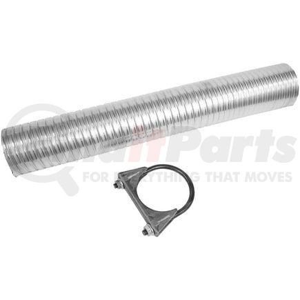 Walker Exhaust 36326 Universal Exhaust Flex Pipe Universal Universal Exhaust Flex Pipe 2.5" Inlet (Inside) 2.5" Outlet