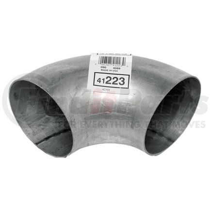 41223 by WALKER EXHAUST - Heavy Duty Exhaust Elbow 4" Inlet (Outside)  4" Outlet (Outside)