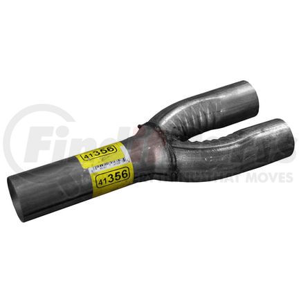 41356 by WALKER EXHAUST - Exhaust Y Pipe 1.875" Inlet (Outside) 1.875" Outlet (Outside)