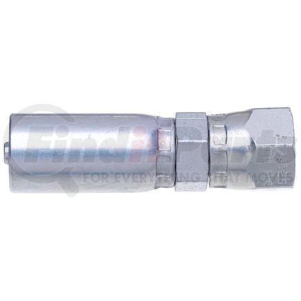 G51210-0304 by GATES - Dual Seat Female JIC 37/SAE 45 Flare Swivel - 45 Bent Tube (One-Piece)