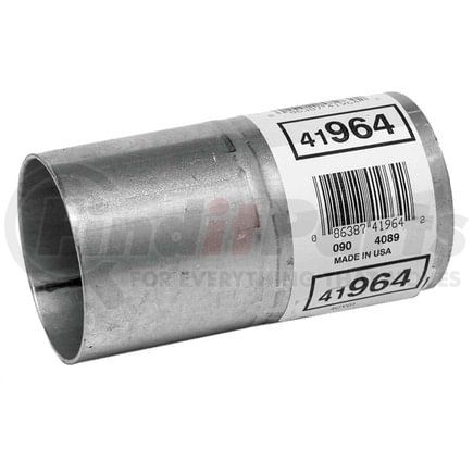 41964 by WALKER EXHAUST - Exhaust Pipe Connector 2.5" Inlet (Outside) 2.5" Outlet (Outside)