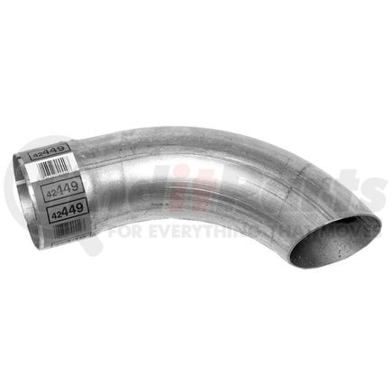 Walker Exhaust 42449 Exhaust Tail Pipe Heavy Duty Exhaust Tail Pipe 3.5" Inlet (Inside) 3" Outlet (Outside)