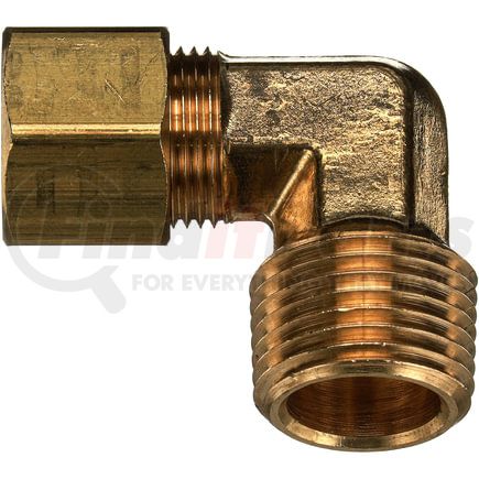 Gates G55104-0201 Hydraulic Coupling / Adapter Copper Tubing Industrial to Male Pipe - 90 (Compression)