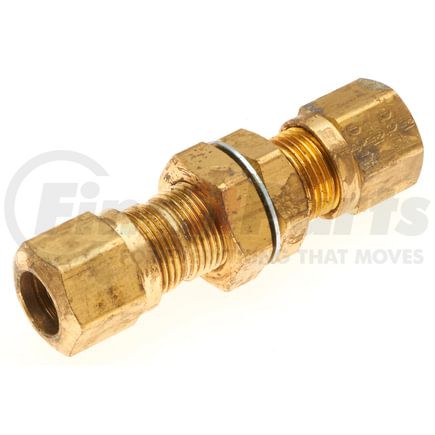 G55300-0404 by GATES - Copper Tubing Industrial Bulkhead Union (Copper Tubing Industrial Compression)