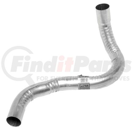 43744 by WALKER EXHAUST - Exhaust Tail Pipe 2.25" Inlet (Outside) 2.25" Outlet (Inside)