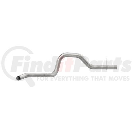 45006 by WALKER EXHAUST - Exhaust Tail Pipe 2.25" Inlet (Outside)  2.25" Outlet (Outside)