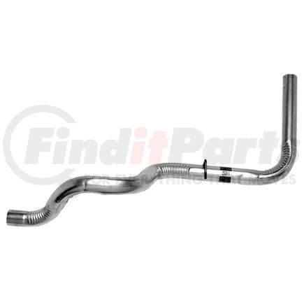 45377 by WALKER EXHAUST - Exhaust Tail Pipe 2.5" Inlet (Outside)  2.5" Outlet (Outside)