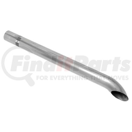 45727 by WALKER EXHAUST - Heavy Duty Exhaust Stack Pipe 5" Inlet (Outside) 5" Outlet (Outside)