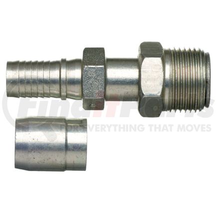 Gates G40500-1010 Hydraulic Coupling / Adapter SAE Male Inverted Swivel - Steel (C14)