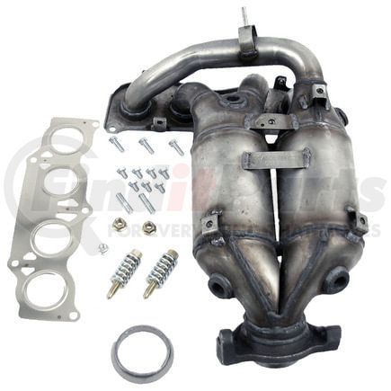 16435 by WALKER EXHAUST - Ultra EPA Direct Fit Catalytic Converter with Integrated Exhaust Manifold