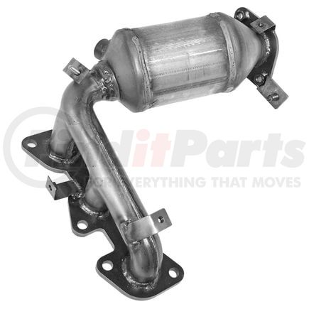 16466 by WALKER EXHAUST - Ultra EPA Direct Fit Catalytic Converter with Integrated Exhaust Manifold