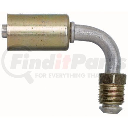 G45197-1010 by GATES - Male SAE 45 Flare - 90 Bent Tube - Aluminum (PolarSeal ACA)