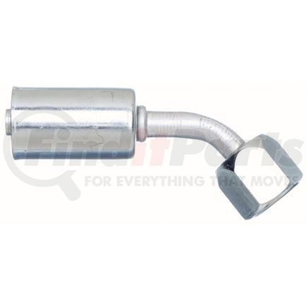 G45202-0806 by GATES - Female SAE 45 Flare Swivel - 45 Bent Tube - Aluminum (PolarSeal ACA)