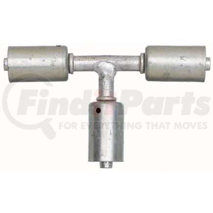 Gates G45539-0808 Hydraulic Coupling / Adapter Hose Length Extender - Tee - Aluminum (PolarSeal ACA)