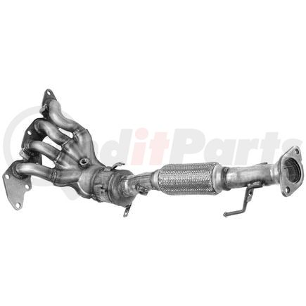 16784 by WALKER EXHAUST - Ultra EPA Direct Fit Catalytic Converter with Integrated Exhaust Manifold