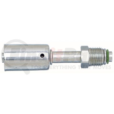 Gates G45583-0607 A/C Refrigerant Hose Fitting Male SAE Tube O-Ring Nut Swivel - Aluminum (PolarSeal ACA)