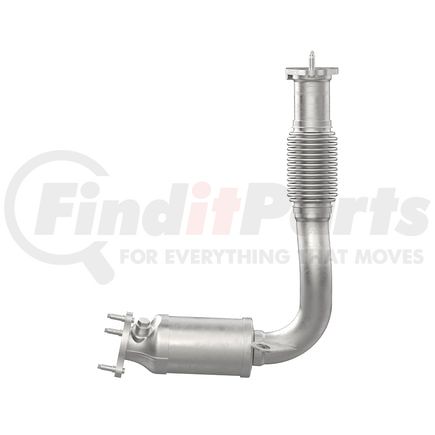 16796 by WALKER EXHAUST - Ultra EPA Direct Fit Catalytic Converter 2.74" Outlet (Outside)