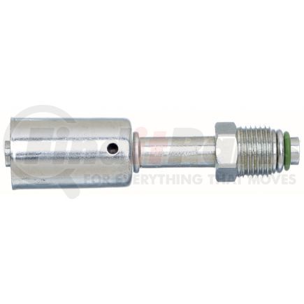 Gates G45583-1010 A/C Refrigerant Hose Fitting Male SAE Tube O-Ring Nut Swivel - Aluminum (PolarSeal ACA)