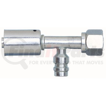 G45588-0808S by GATES - Female SAE Tube O-Ring Nut Swivel-R134a Svc Port-Steel (PolarSeal ACA)